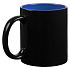 Кружка-хамелеон On Display, матовая, черная со светло-синим - Фото 2