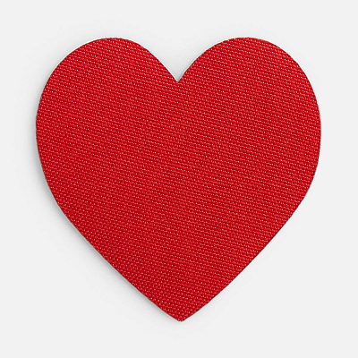 Наклейка тканевая Lunga Сor, M, красная (Красный)