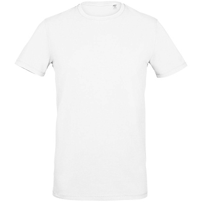 Футболка мужская Millenium Stretch Men, черная (Белый)