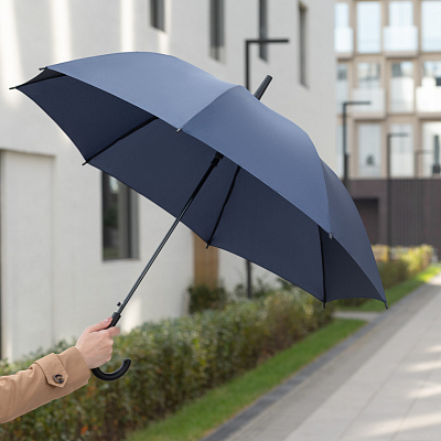 Зонт-трость Бергвинд (Bergwind), синий