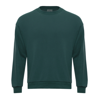 Свитшот унисекс STAN футер без начёса, 350, 96 (Тёмно-зелёный)
