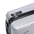 Чемодан TORBER Lama, серебристый, ABS-пластик, 38 х 21 х 55 см, 37 л - Фото 6