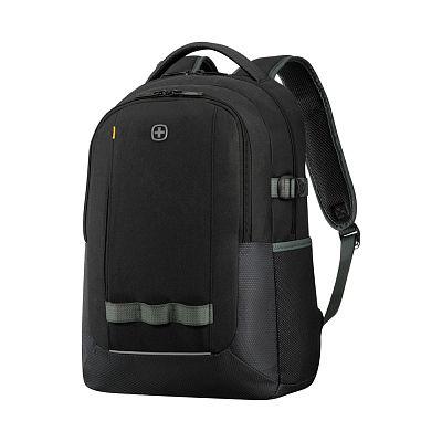 Рюкзак WENGER Ryde 16", черный, полиэстер, 32 x 21 x 47 см, 26 л