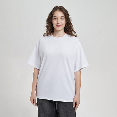 Футболка унисекс Раст Нео (Rust Neo), 240 гр.  (белоснежный), размер M/L (Белый)