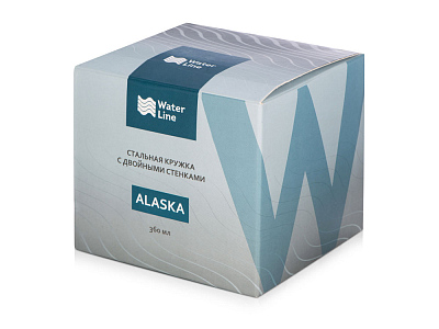 Стальная кружка с двойными стенками Alaska