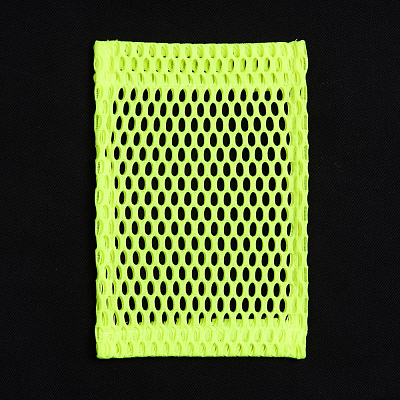 Карман из крупной сетки Pose, желтый неон