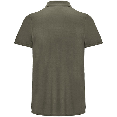 Рубашка поло унисекс Pitcher, темный хаки