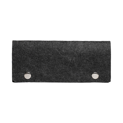 Ключница FELTY, RPET фетр (Тёмно-серый)