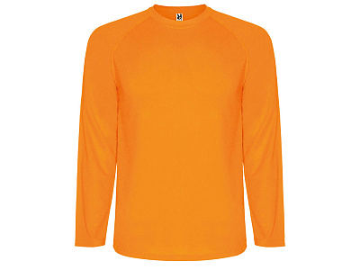 Футболка с длинным рукавом Montecarlo мужская (Неоновый оранжевый)