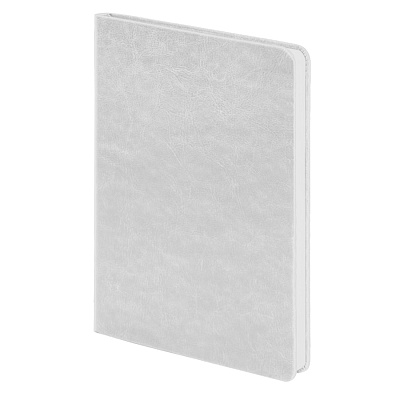 Ежедневник недатированный DUNCAN, формат А5,  в линейку (Белый)