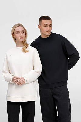 Свитшот унисекс Sinkopa, черный