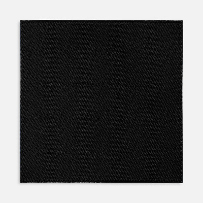 Лейбл тканевый Epsilon, L, черный (Чёрный)