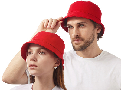 Панама Manila, унисекс (Красный)