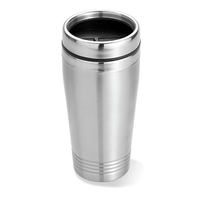 Термокружка 400ml (Тускло-серебряный)