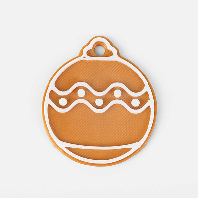 Мини-подвеска «Пряник» 3D-печать на заказ шарик