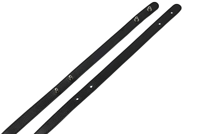 Сумка кросс-боди женская BUGATTI Elsa, чёрная, воловья кожа/полиэстер, 19х5,5х14 см