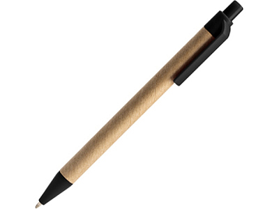 Ручка шариковая из переработанного картона ALDER (Чёрный)
