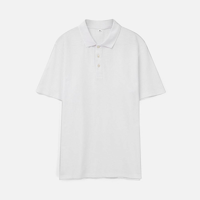 Рубашка поло унисекс Tervise, белая