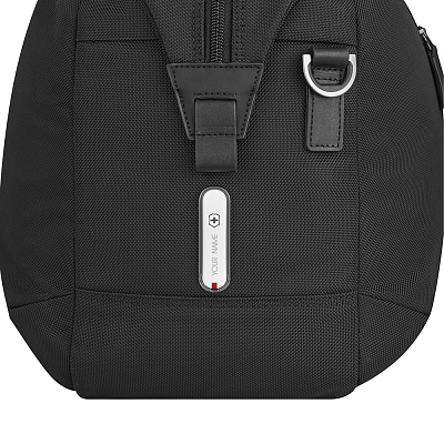 Дорожная сумка VICTORINOX Architecture Urban2 Compact Weekender, черный, полиэстер/кожа, 47x23x31 см, 32 л