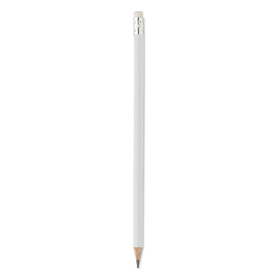 Natural pencil with eraser (Белый)