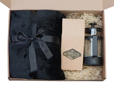 Подарочный набор Tea time с пледом