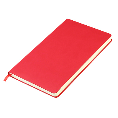 Блокнот A5 Molto в мягком переплёте  (Красный)