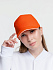 Бейсболка Classic 2.0, оранжевая с белым кантом - Фото 6