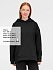Худи оверсайз унисекс Tolla, черное - Фото 6