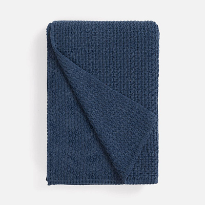 Плед Serenita  (джинс) (Синий)