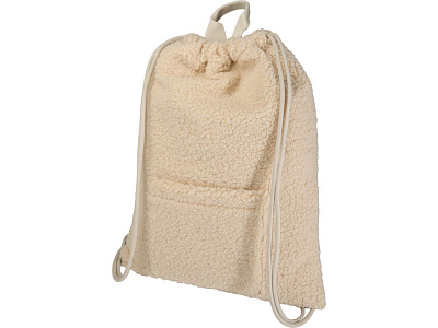 Рюкзак-мешок Шерпа из переработанной шерпы (Бежевый)