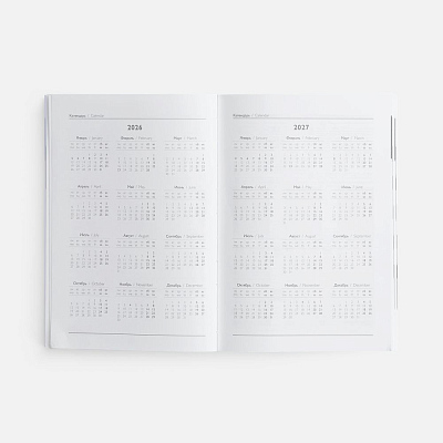 Ежедневник Baza, датированный, красный