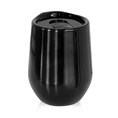 Термокружка с двойной стенкой Coffixx, черная (Чёрный)