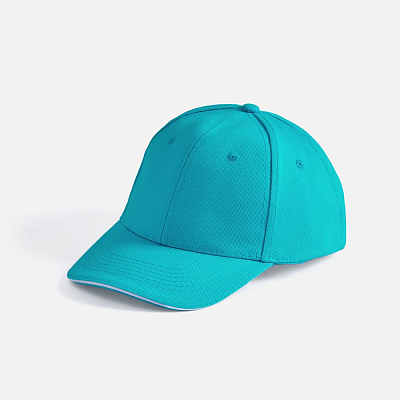 Бейсболка Buffalo, оранжевая (Бирюзовый)