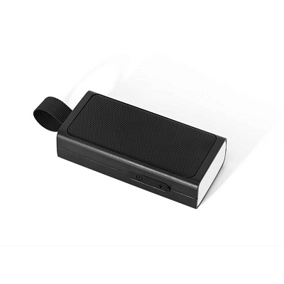 Bluetooth колонка "Vibe" 5Вт с фонариком и магнитным креплением, черный (Чёрный) Bluetooth колонка "Vibe" 5Вт с фонариком и магнитным креплением, черный (Чёрный)