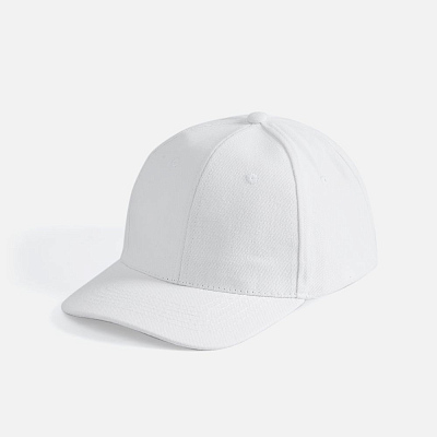 Бейсболка Buffalo, белая (Белый)