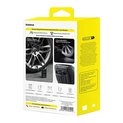 Беспроводной компрессор Baseus GoTrip VA1 Super Mini Wireless Inflator