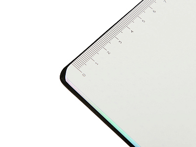 Блокнот А5 в гибкой обложке Fellini с голографическим срезом