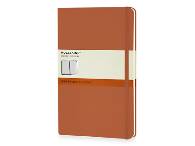 Записная книжка А5  (Large) Classic (в линейку) (Оранжевый коралл)