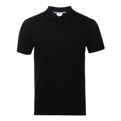 Рубашка поло унисекс STAN хлопок/эластан 200, 05 (Чёрный) Рубашка поло унисекс STAN хлопок/эластан 200, 05 (Чёрный)