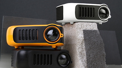 Портативный проектор Rombica Ray Mini, белый