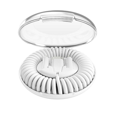 Кабель Vonmahlen Allroundo Eco для быстрой зарядки  (Белый)