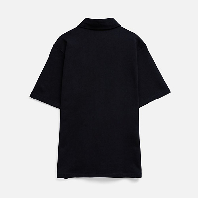 Рубашка поло унисекс Tiimi, черная