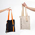 Шоппер Superbag black (чёрный с оранжевым) - Фото 8