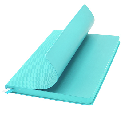 Ежедневник A5 недатированный Gabby в мягком переплёте  (Бирюзовый)