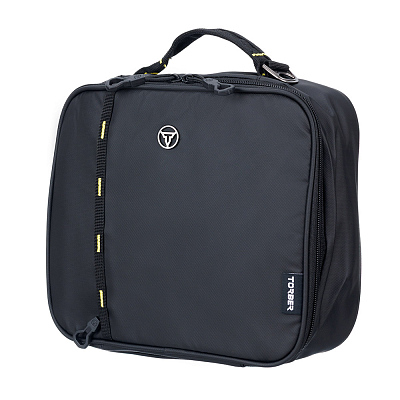 Термосумка для ланча TORBER, чёрный, полиэстер, 23 х 9 х 27 см