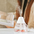 Светодиодный USB увлажнитель-аромадиффузор Cone, белый - Фото 3