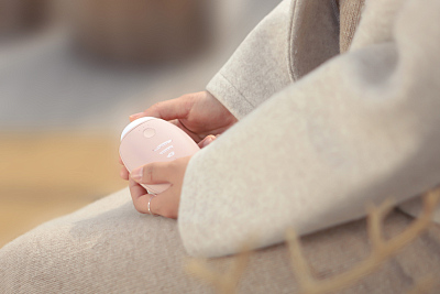 ПЗУ-грелка-фонарь Solove N2S Hand warmer, розовый