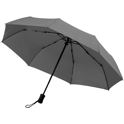 Зонт складной Monsoon  (Серый)