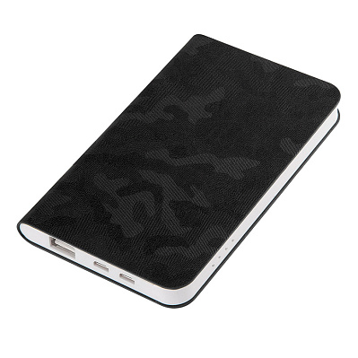 Универсальный аккумулятор "Tabby" (5000mAh), черный, 7,5х12,1х1,1см (Чёрный)