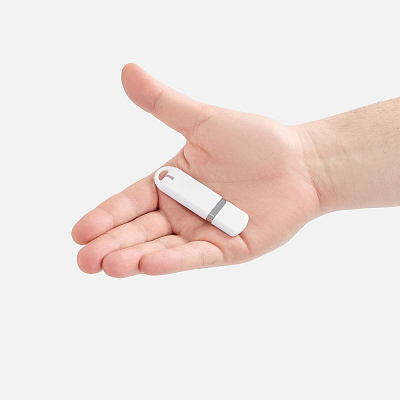 Флешка Memo, 8 Гб, белая